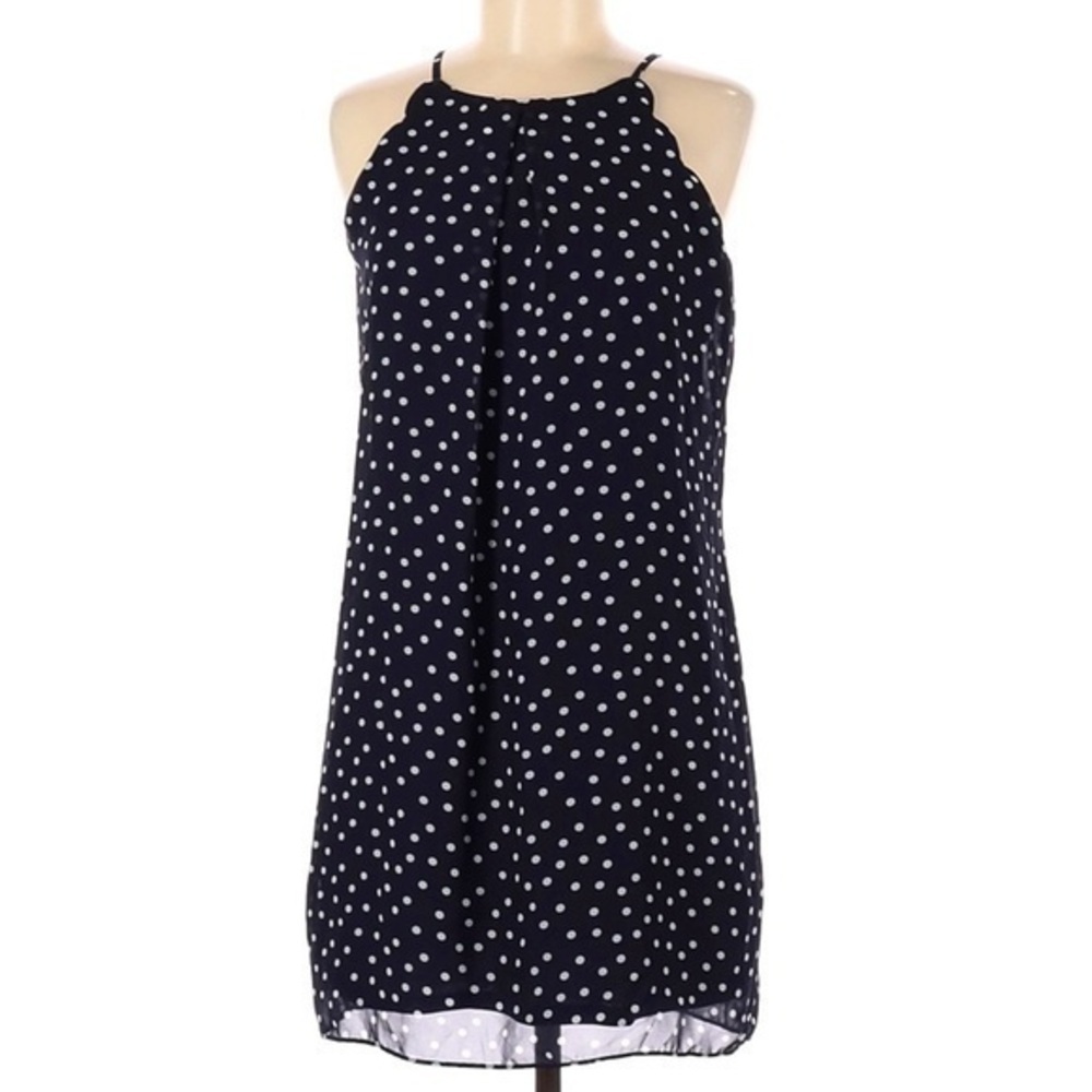 Women’s Polka Dot Sleeveless Dress